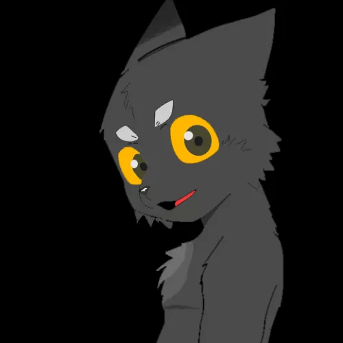 I Saw something interesting, a light comic I think, so I try to re-draw it as my Black cat