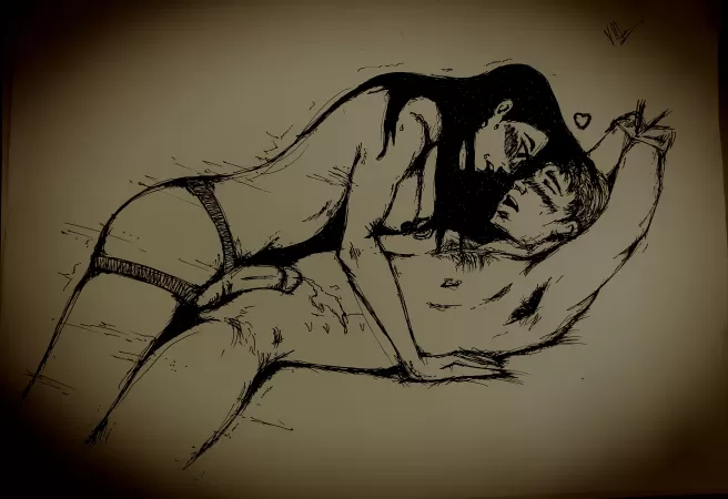 I sketched what I want a girl to do to me ! Took the idea from the internet though ! What do you guys think !