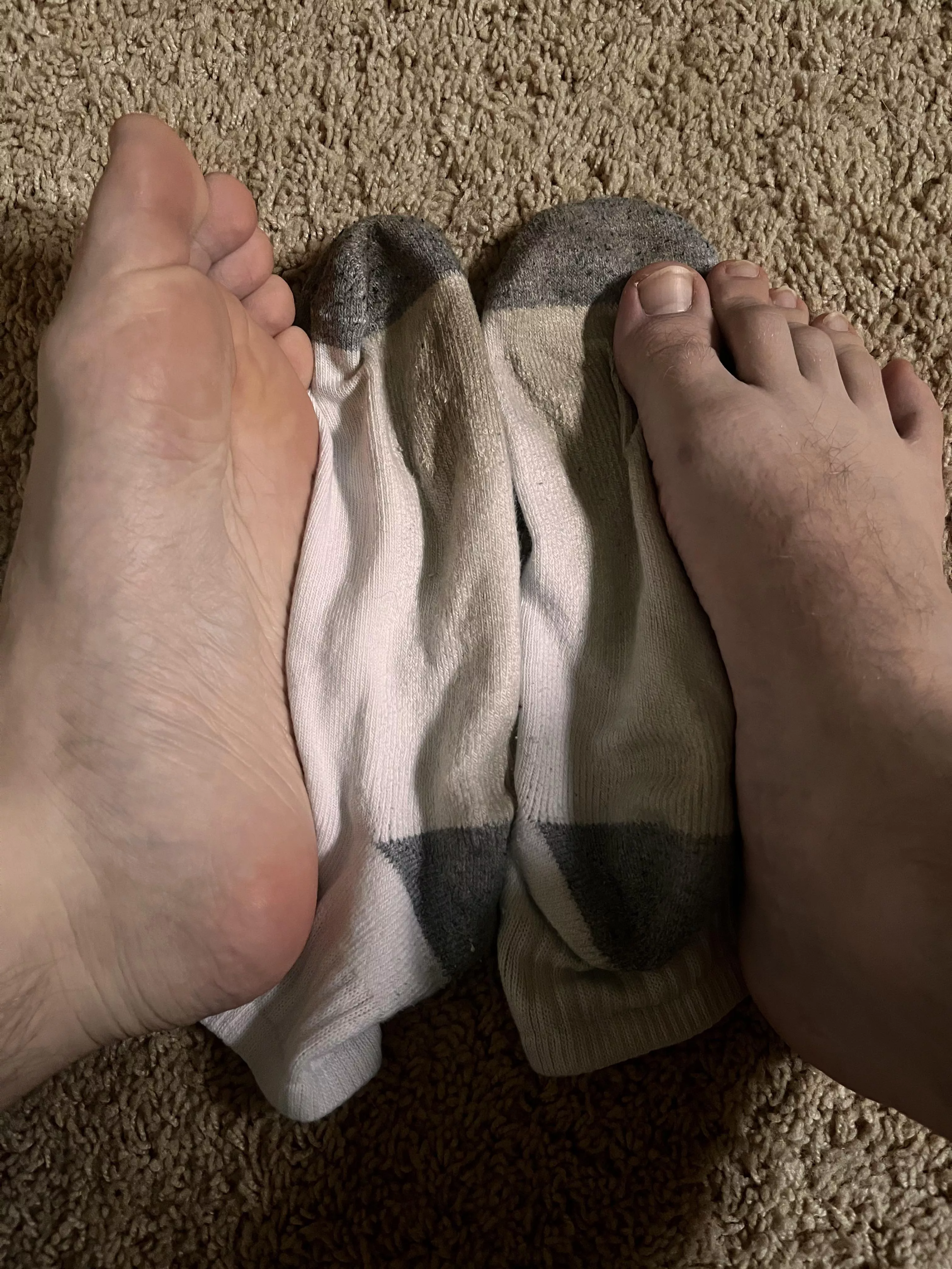 I stuff these socks into my gym shoes every night before bed… what would you do with them while I sleep? ;)