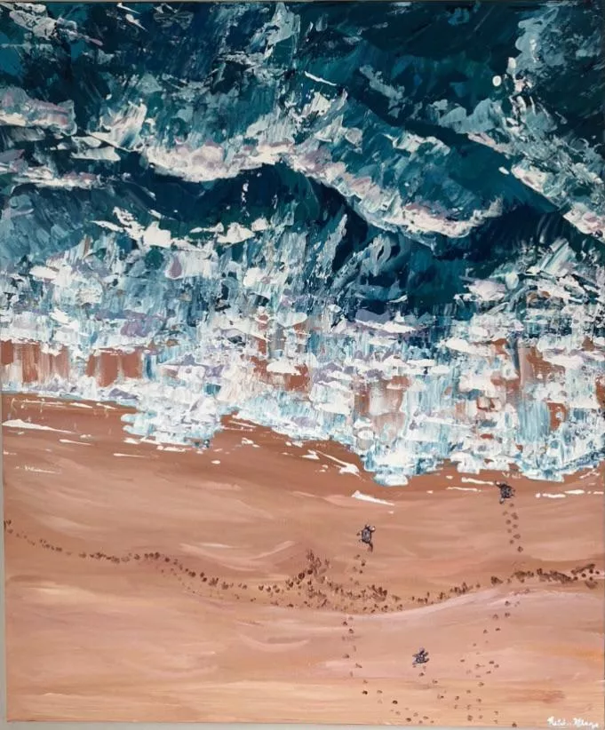 I used to volunteer for the Myrtle Beach State Park to help them find and save sea turtle nests. I hope you enjoy my painting that is reminiscent of that experience! ππ’ I used to volunteer for the Myrtle Beach State Park to help them find and save sea turtle nests. I hope you enjoy my painting that is reminiscent of that experience! ππ’