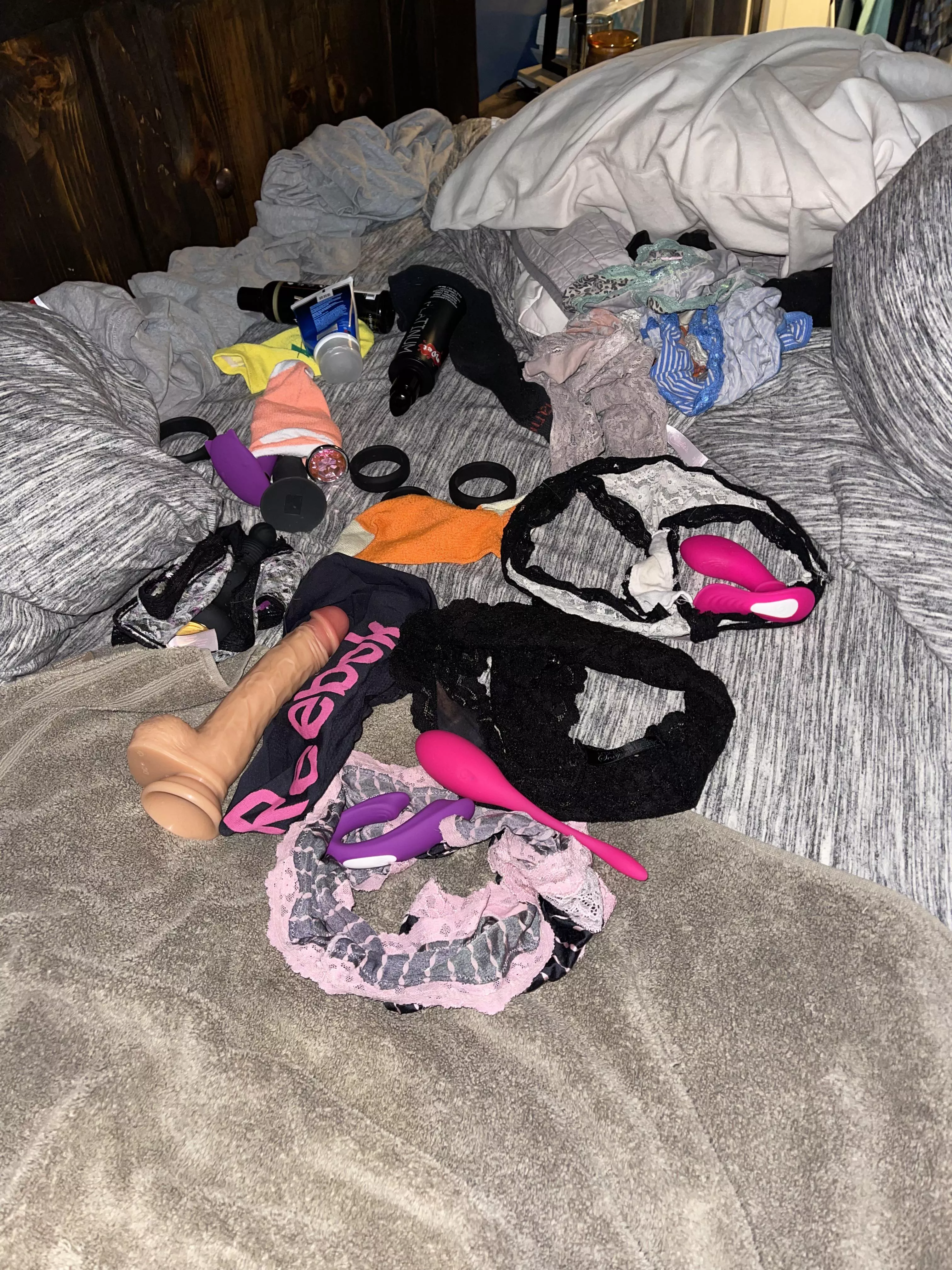 I want to fuck so much. I’m fucking myself so hard with my wife’s perfect dildo. OMG! I’m going to cum everywhere! I’m going to to drip my prostate cum in her panties too! So ready to CUMMMM. Tell me which toys to fill myself up with. I have to h I want to fuck so much. I’m fucking myself so hard with my wife’s perfect dildo. OMG! I’m going to cum everywhere! I’m going to to drip my prostate cum in her panties too! So ready to CUMMMM. Tell me which toys to fill myself up with. I have to h
