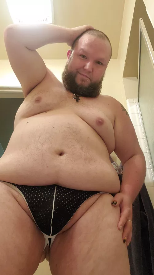 I was feeling myself in this jock this morning. Anyone else wanna feel? 😉