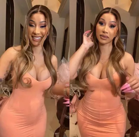 I'm a Cardi fan, but who is the chick on the left? 😂