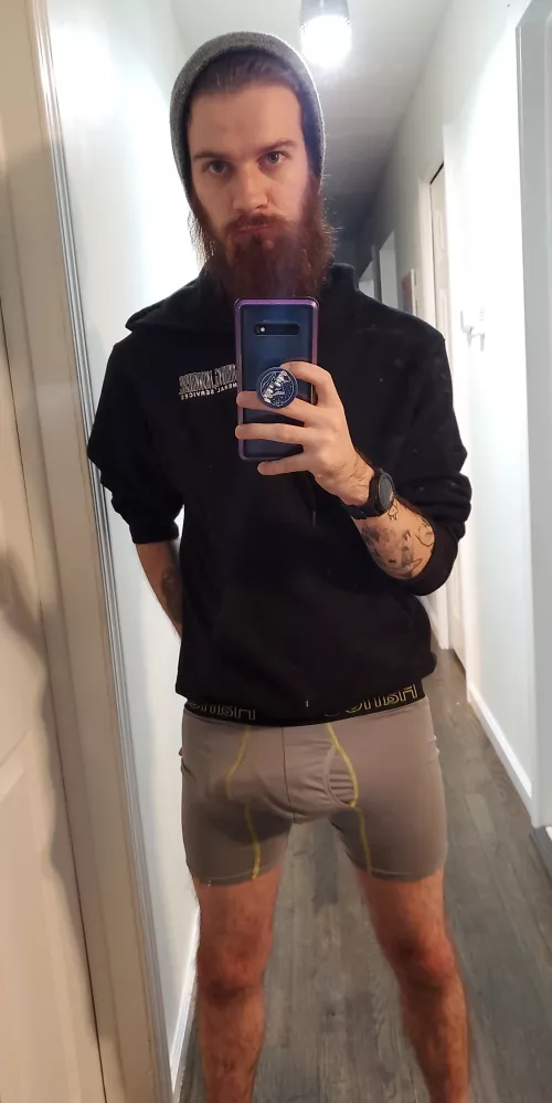 I'm a little cold, if you want to come warm me up?