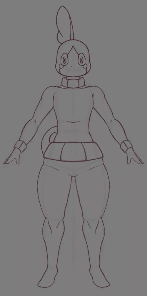 I’m exited to announce my Sobble fursona, haven’t thought of a name for my sobble boi