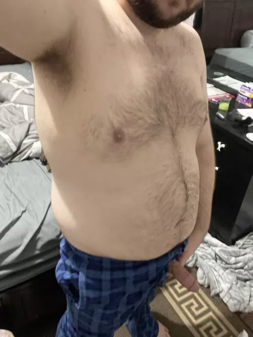 I’m willing to take more off but you will have to keep me warm