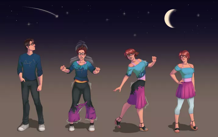 [IMG][MTF] Wish Upon a Star by DangerCat