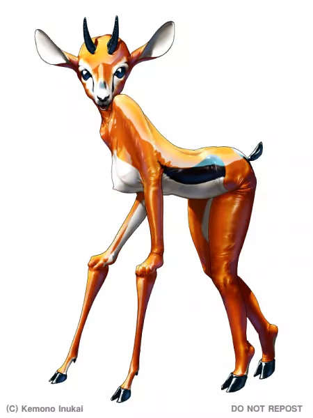 In her natural habitat