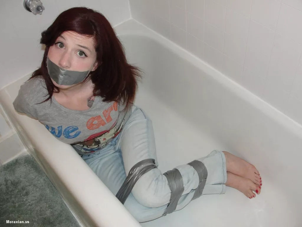 In the bathtub