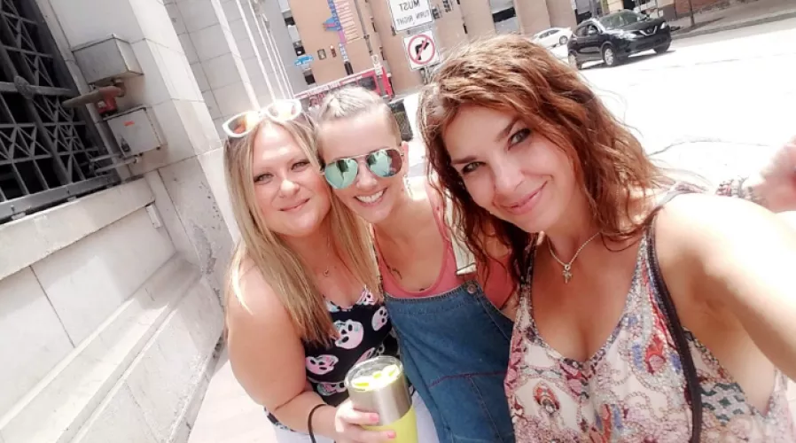 In the street In the street