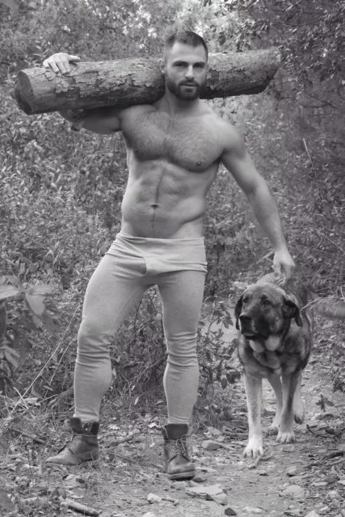 In the woods