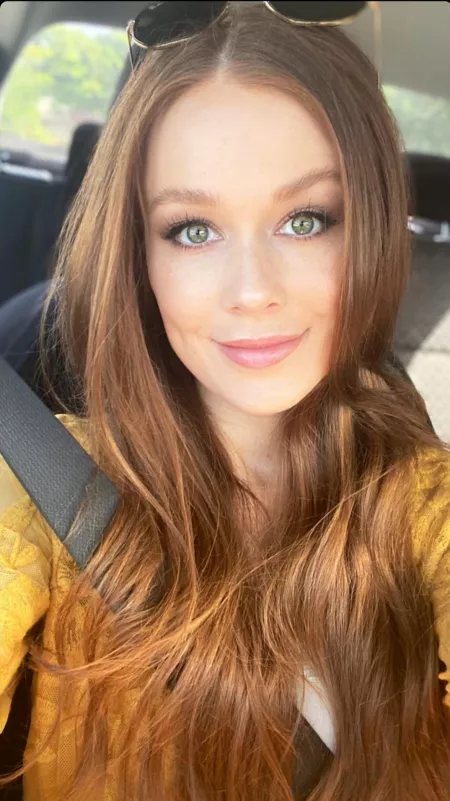 In-car selfie