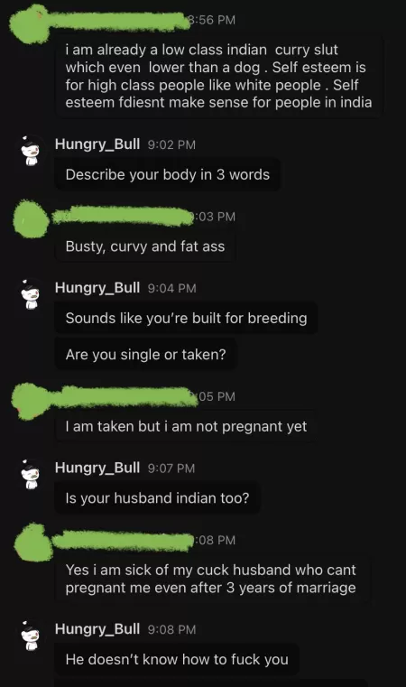 Indian Whore Throws Away Marriage for White Man