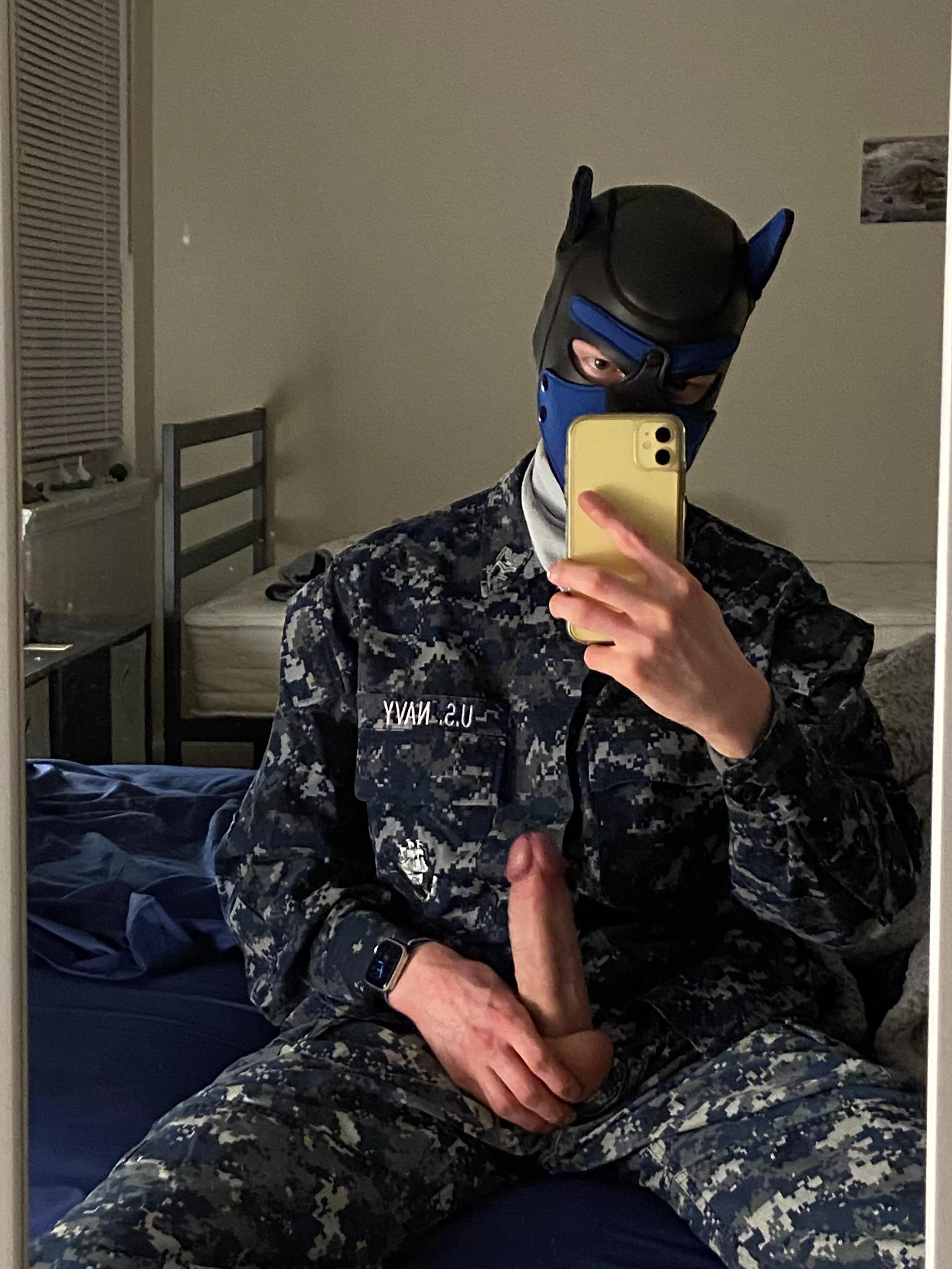 Is a uniformed pup okay here?