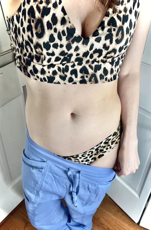 Is it bad that I get wet before my shift when I pick out what I’m wearing under my scrubs?