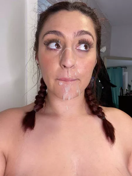 Is there something on my face? ππ