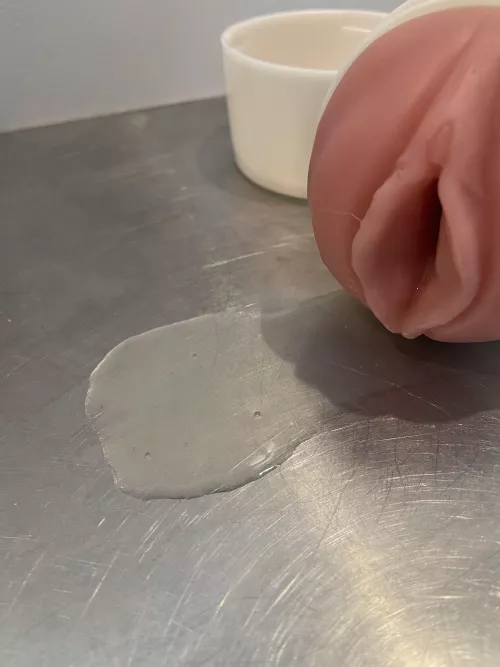 It was almost as satisfying to watch it drip out as it was to pump it in…