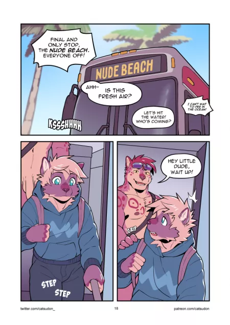 It's a Good Day to Go to the Nude Beach - Page 18 (Catsudon)