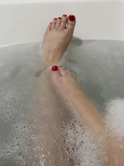 It’s been a long day, will you come rub my feet for me?
