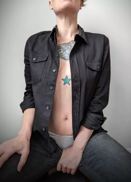 Its cold out and I'm annoyed that I have to put on more than this.