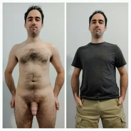 It's definitely hot enough out, do I even need clothes? I think I look better without them on.