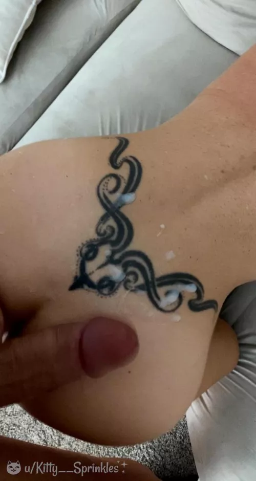 It’s FWB Friday! I wish he could drench me more often! (=^•^=) [f][m]