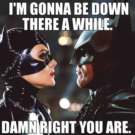 Its going down.....🦇