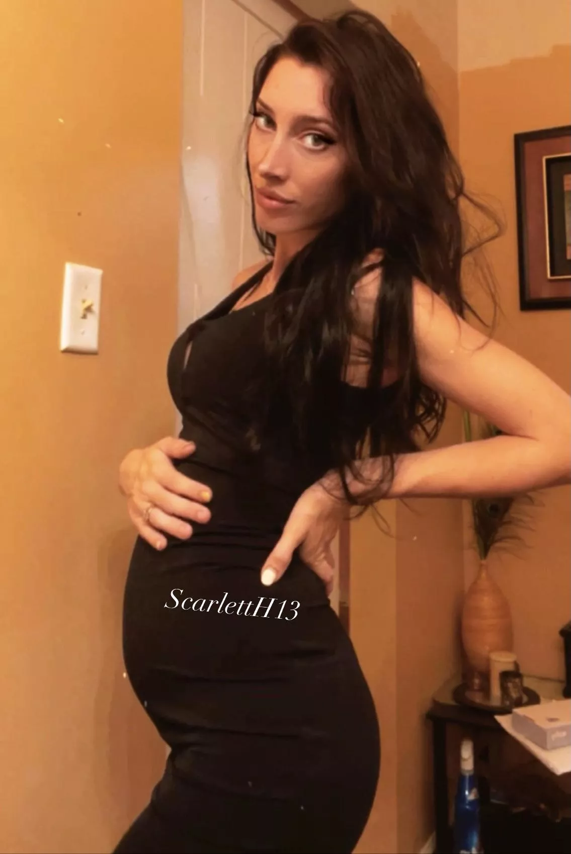It’s not much yet but does my little 14 week belly turn you on?