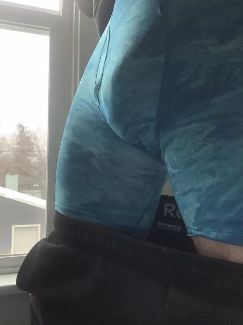 It’s wrapping around my balls