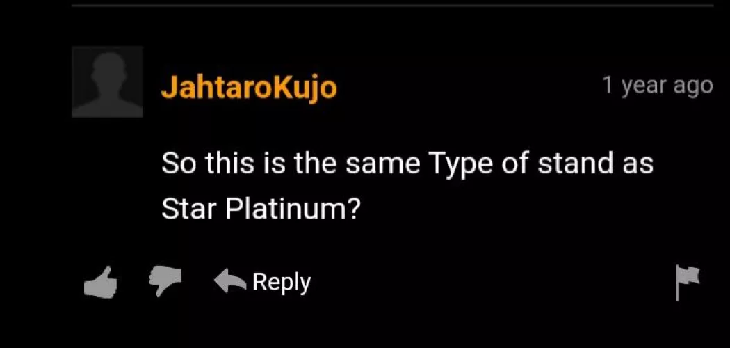 Jotaro in a nutshell: