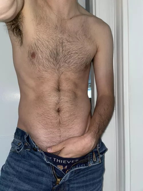 Just a mild hairy chest for you 😉