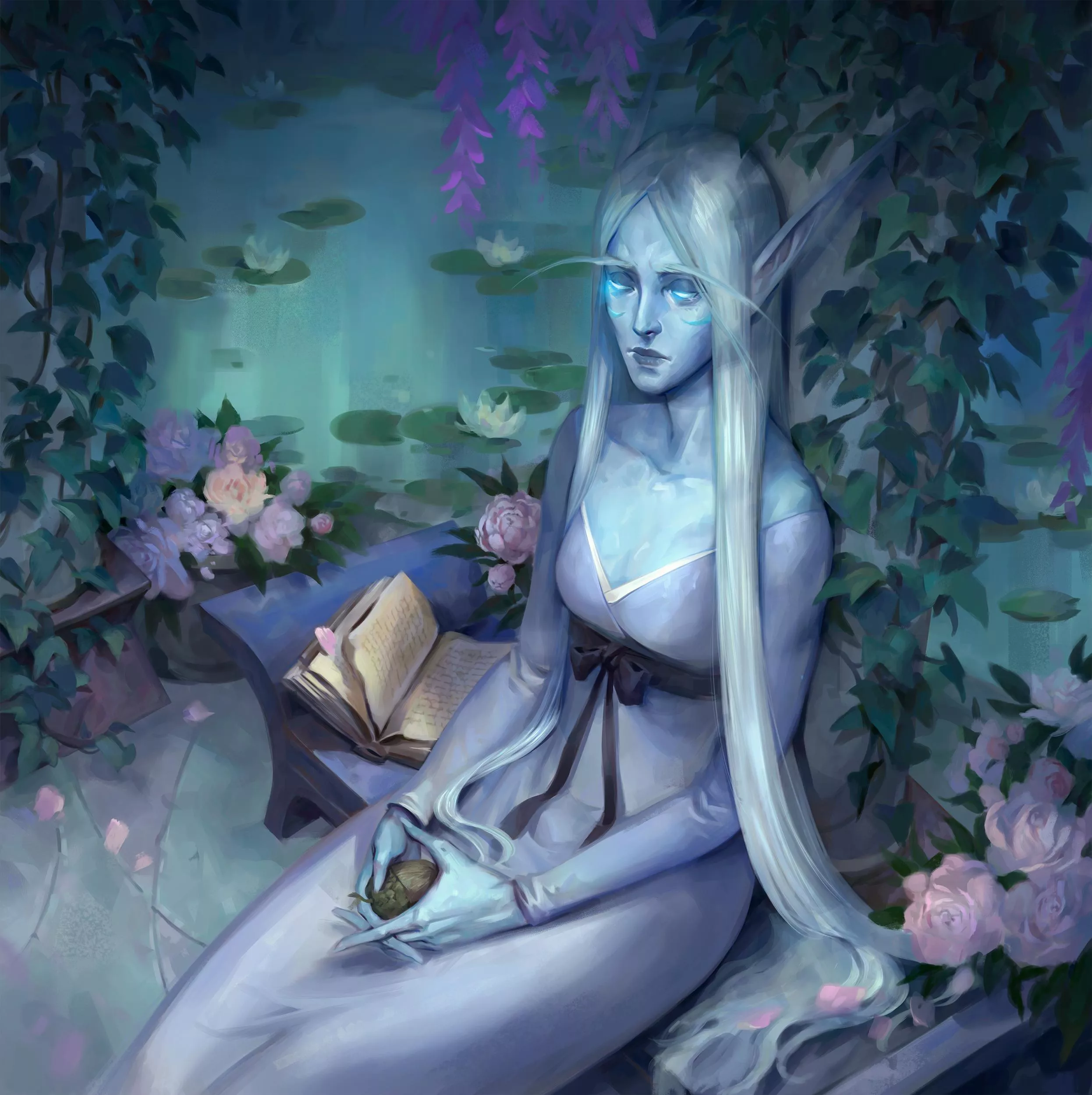 Just a sad, pretty Elf...