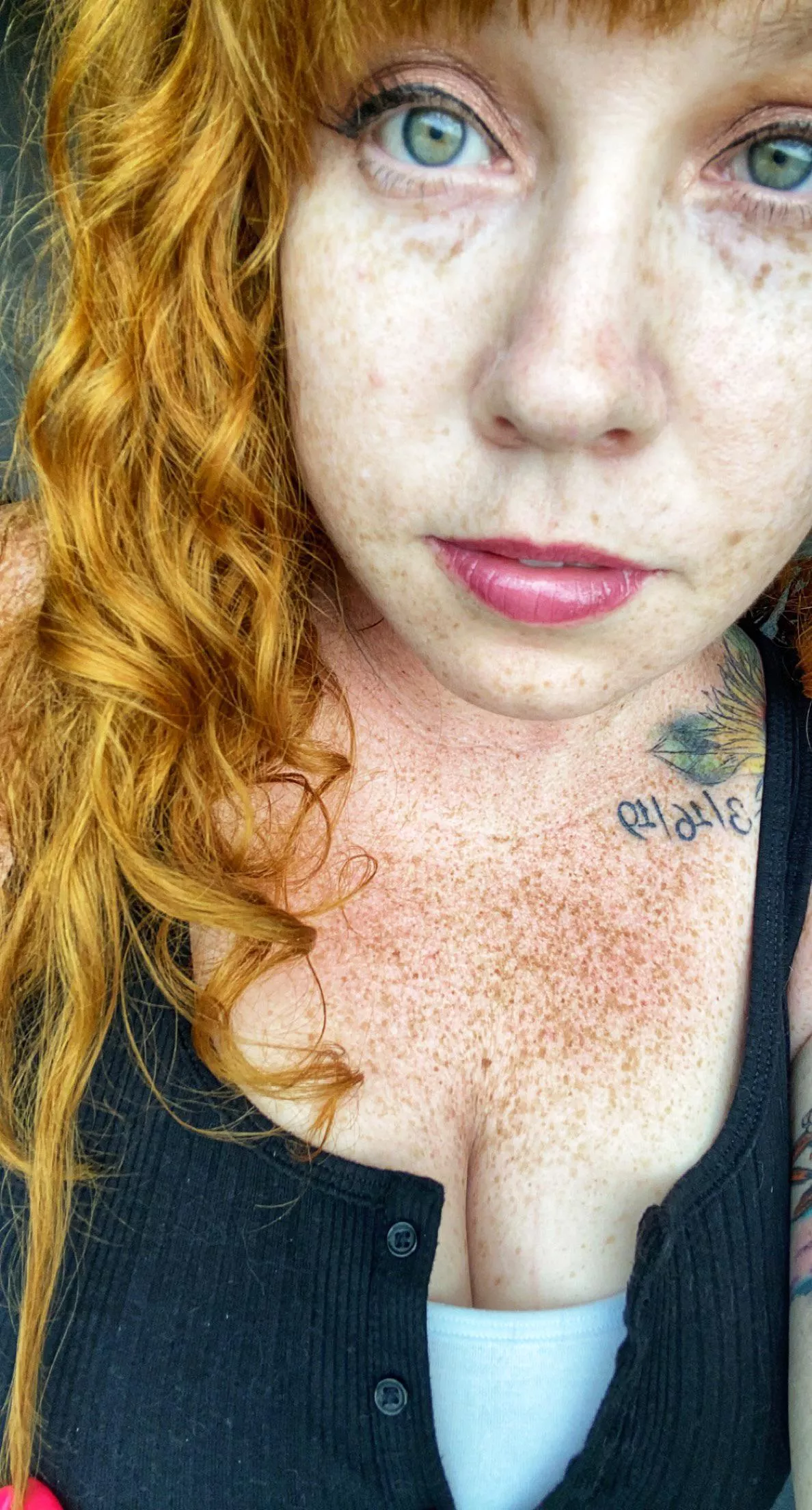 Just about everyone loves a redhead with curls, right?