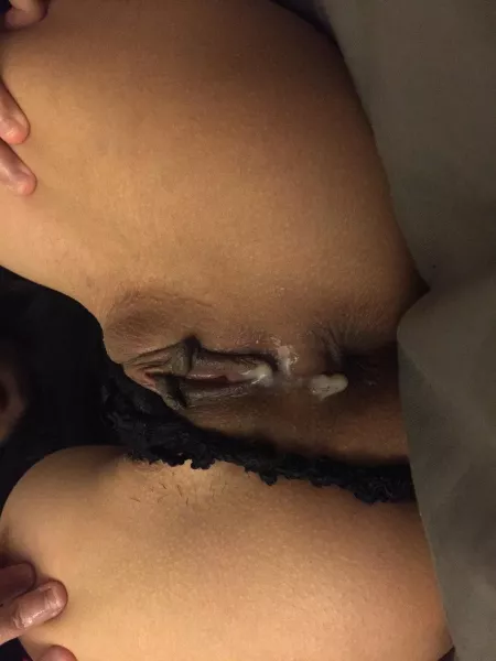 just finished fucking myself