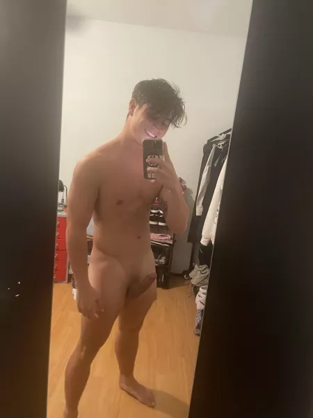 Just got out the shower so my hair is a bit messy