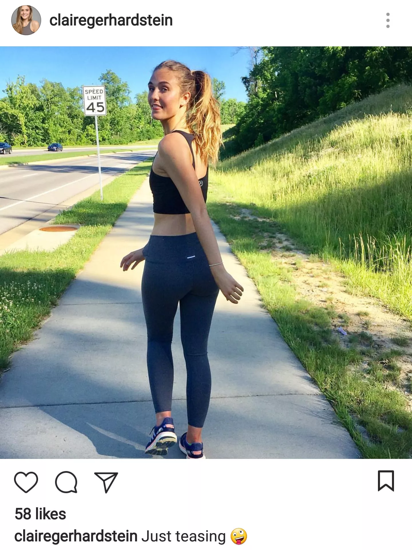 Just teasing