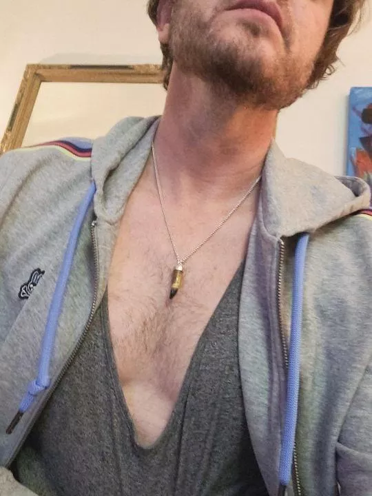 Just working with the modest chest hair given to me ☺