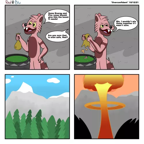 Kaboom (art by me, Mistermax98 on Instagram)