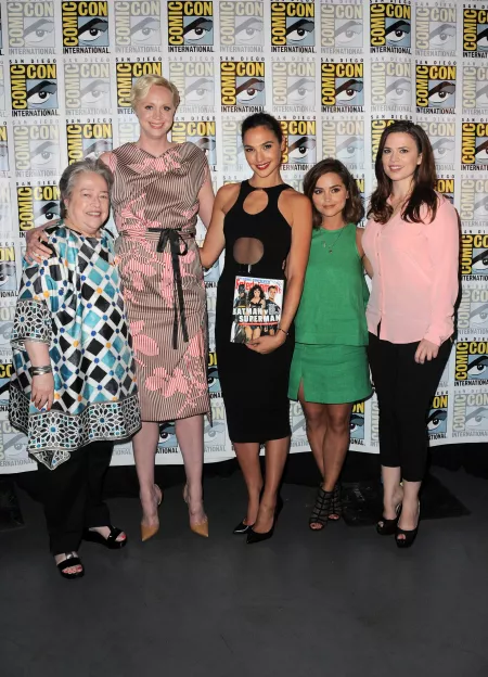 Kathy Bates, Gwendoline Christie, Gal Gadot, Jenna Coleman, Hayley Atwell