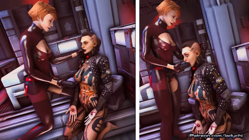 Kelly takes a shot at being dominant with Jack (Ladychi6)