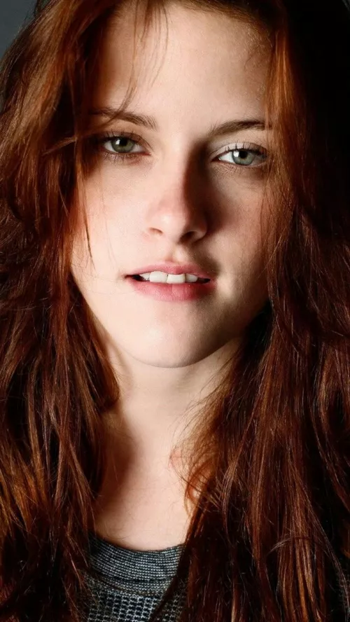 Kristen's look always gets me so hard