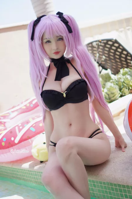 La Galissonniere swimsuit version , Azur Lane cosplay - Hidori Rose