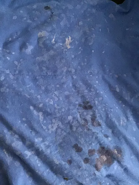 Ladies and Gentlemen, I introduce to you, a cum rag—3 weeks worth of cum