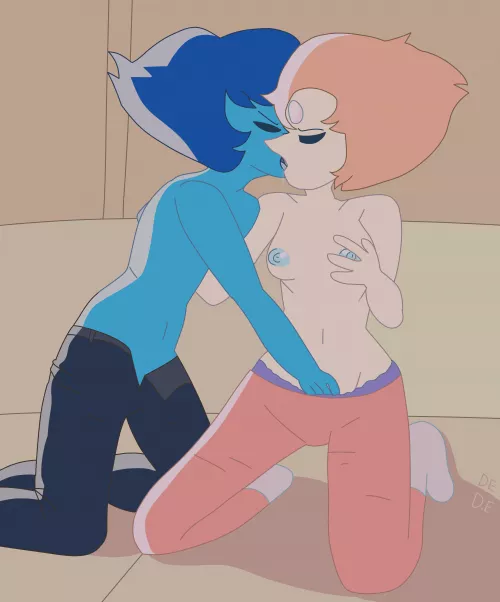 Lapis x pearl stuff again. Last one of these two for awhile though (thank you all for the support lately)