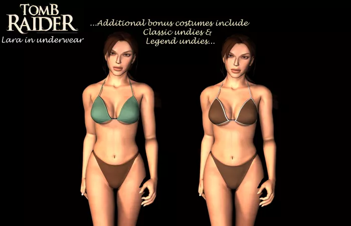 Lara in underwear by noonbob