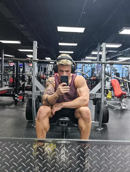 Late night session. As usual. No parties. Just health.