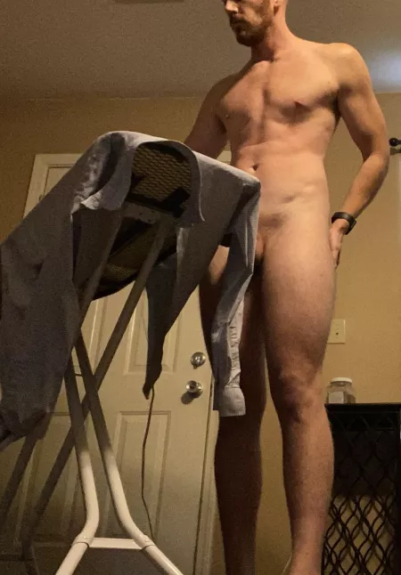 Laundry day, need anything ironed? 😈