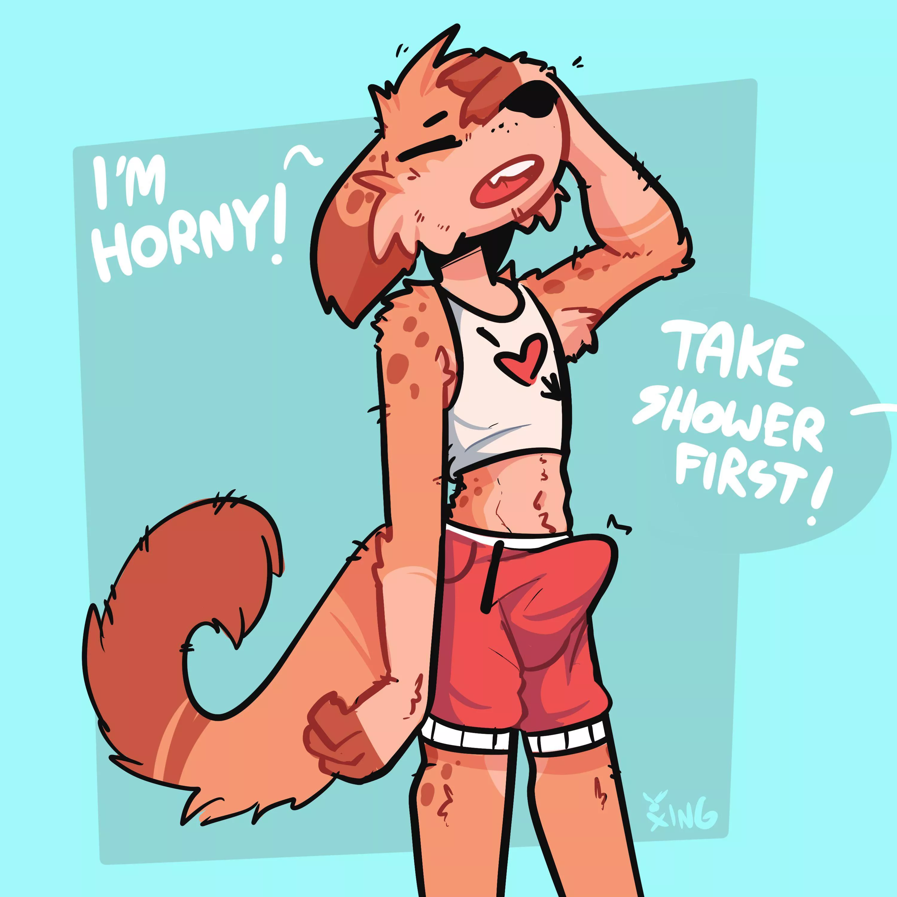 Le bf woke up (by me)