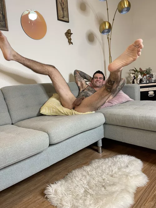 Legs in the air and a smile on my face. The rest is up to you 😉 Legs in the air and a smile on my face. The rest is up to you 😉