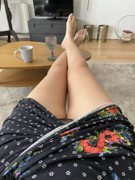 legs up 💆🏼‍♀️